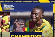 Championnat Scolaire Football de la CAF : l’équipe guinéenne sacrée championne