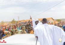 Labé : Mamadi Doumbouya s’est offert un bain de foule après la prière de l’Aid El Fitr