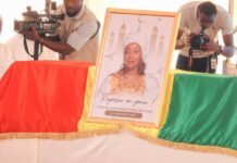 Guinée : Hadja Djènè Kaba reçoit un dernier hommage avant son enterrement dimanche à Kankan