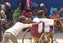 Les handicapés déguerpis par les forces de sécurité à Donka : « Moi j’ai perdu 8 000 000 de Gnf », (mendiant)