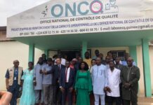 Matoto : l’ONUDI remet des équipements de dernière génération à l’ONCQ et forme une dizaine de techniciens