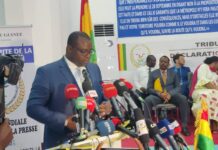 JMLP : le Premier ministre Bernard Goumou assène ses vérités aux journalistes