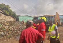 Week-end assainissement à Matoto : le maire Mamadouba tos Camara fait une invite aux citoyens de Gbessia