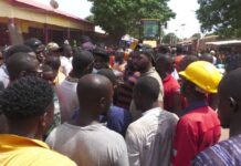 Kankan : les jeunes du quartier Salamani furieux contre l’entreprise Guiter S.A