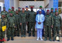 Armée : Général Sadiba Koulibaly côte à côte avec Mamadi Doumbouya