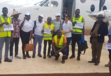 Mines : Seventy Ningt Group, société anglaise d’exploitation minière en visite de terrain à Siguiri