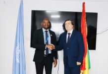 Macka Balde Reçu par le représentant résident du PNUD : L’ANVJ et le PNUD vers un partenariat pour le bonheur du volontariat