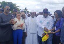 Guinée : les autorités inaugurent la route nationale N°4 Coyah-Farmoriah