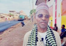 Labé : début de bitumage des voiries urbaines