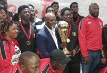 Conakry : l’équipe championne d’Afrique U16 de basketball triomphalement accueillie