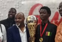Afrobasket: après leur sacre, les champions d’Afrique U16 reçoivent les honneurs de la nation