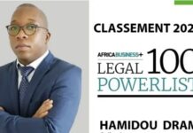Me Hamidou Dramé, classé à nouveau dans le Top 100 des avocats d’affaires en Afrique francophone