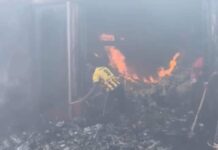 Victime d’incendie au marché Dabondy, Rokiatou Kaba criblée de dettes : « aujourd’hui je ne vis pas »