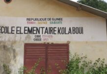 Rentrée scolaire à Boké : les écoles de Kolaboui centre dans un état alarmant