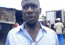 Marché Kenien : Ousmane Diallo originaire de Kollangui(Tougué) perd 3 de ses boutiques