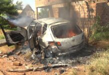 Kankan : le véhicule à l’origine d’un accident mortel incendié par des jeunes en colère