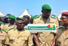 Guinée : Plusieurs officiers généraux de l’armée élevés au grade d’Officier de l’Ordre National du Kolatier