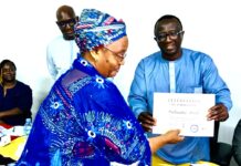 Conakry : clôture à l’AGUIPE de l’atelier de formation pour l’aide à la création des 20 000 emplois