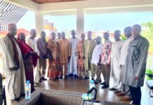 Conakry. Le DG de l’hôpital Ignace Deen reçoit une délégation de la CORDDT : « nous notre mission, c’est d’aider Tougué » (Lamine Baldé)