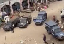 Grand marché de Madina : plusieurs magasins fermés à cause d’une descente des forces de l’ordre