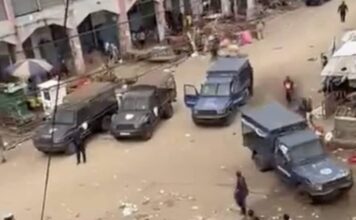Grand marché de Madina : plusieurs magasins fermés à cause d’une descente des forces de l’ordre