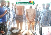 Kissidougou : Des présumés bandits présentés aux autorités et à la presse