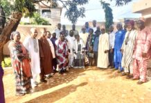 Conakry : Hadja Rouguiatou Goungoudi Diallo reçoit une délégation de la CORDDT