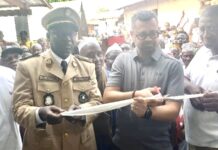 Boké : inauguration de la mosquée de Katougouma construite par la société UMS