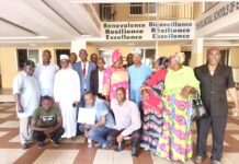 CORDDT : une délégation du bureau exécutif chez Prof. Abdoulaye Diallo, ressortissants de Tougué à Conakry