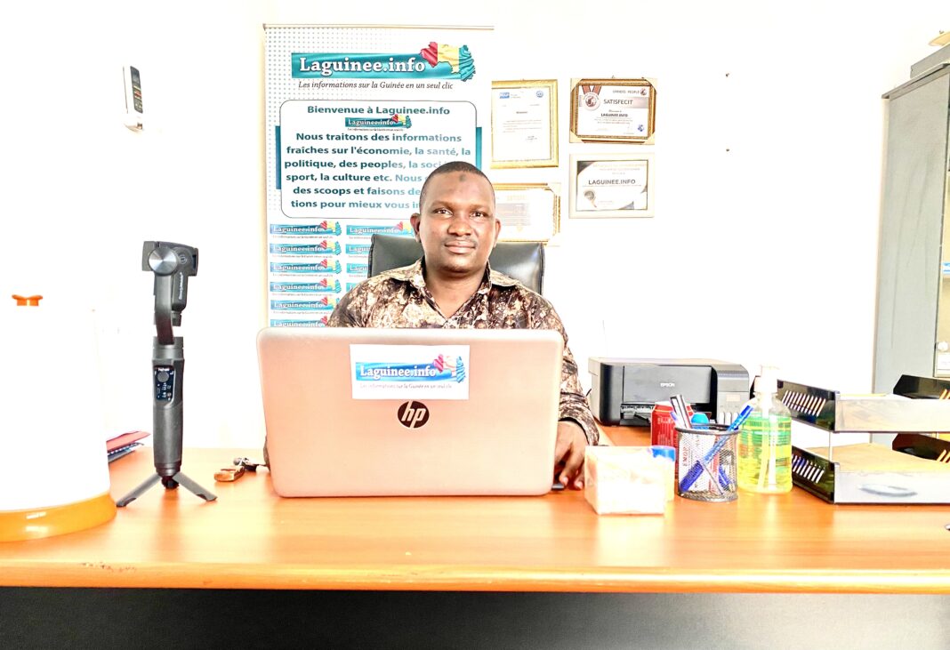 Ibrahima Sory Diallo, Fondateur et Administrateur Général de Laguinee.info
