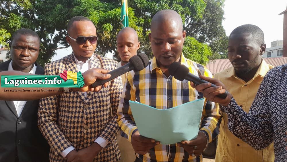 Baldé, porte-parole de l'Amicale des Amis de la première promotion du lycée Aboubacar Biro Diallo