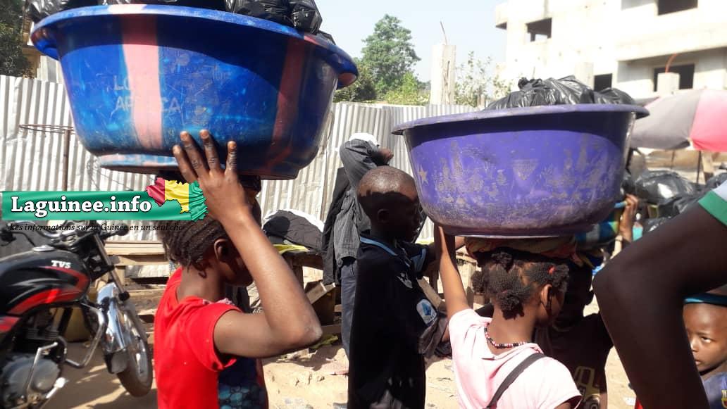 Exploitation des enfants à Kindia