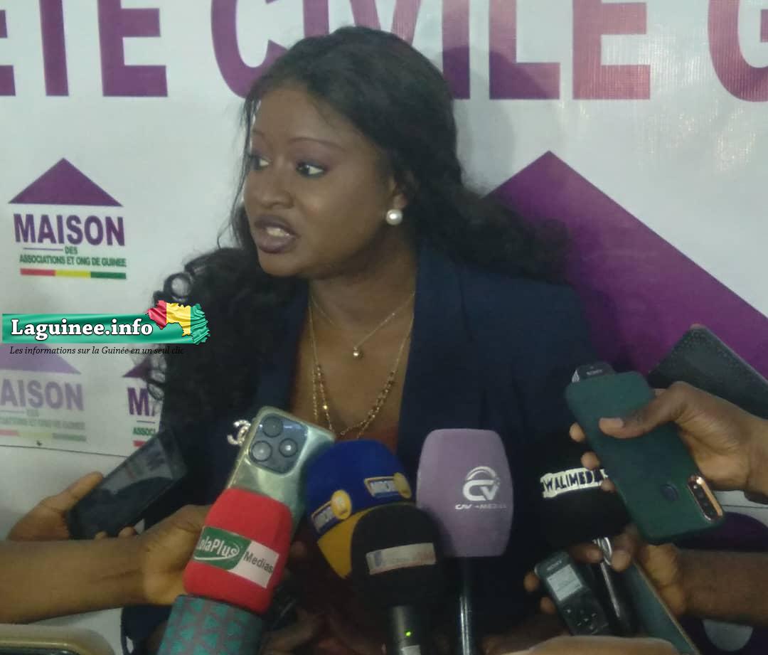 Hawa Barry, présidente de la Fondation pour le Développement de la Femme Guinéenne, également membre du Comité Miss Guinée et de l'Amérique du Nord