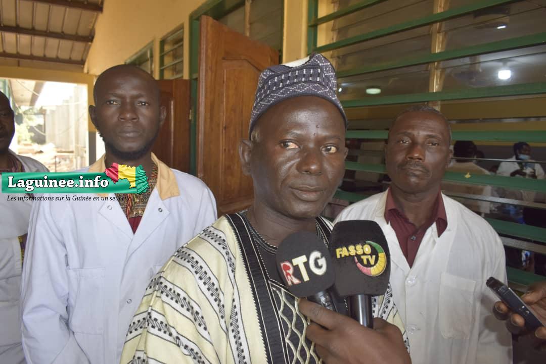 Docteur Ibrahima Nabé, Directeur général de l'hôpital régional de Faranah