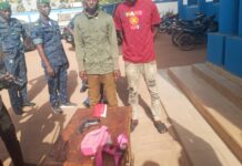 Insécurité à kankan : Deux présumés bandits arrêtés en possession d’une arme automatique