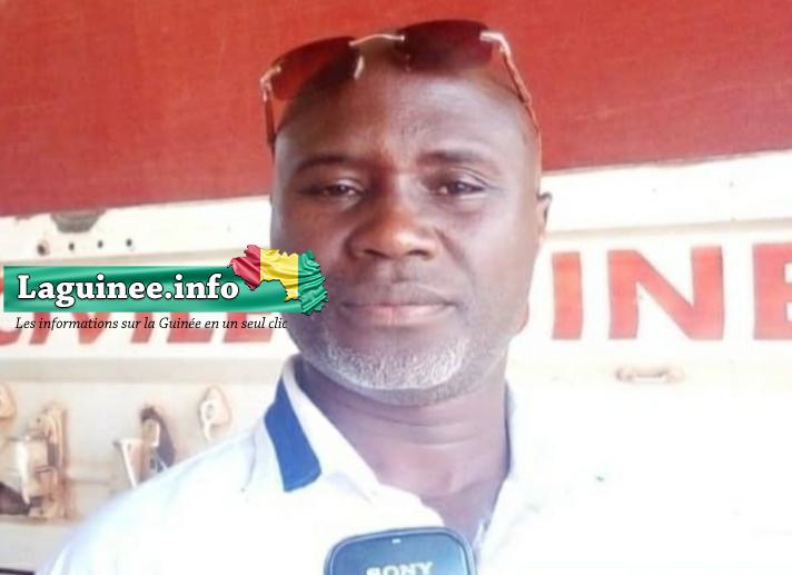 Lieutenant-colonel Djiba Doukouré, responsable de la Protection civile.
