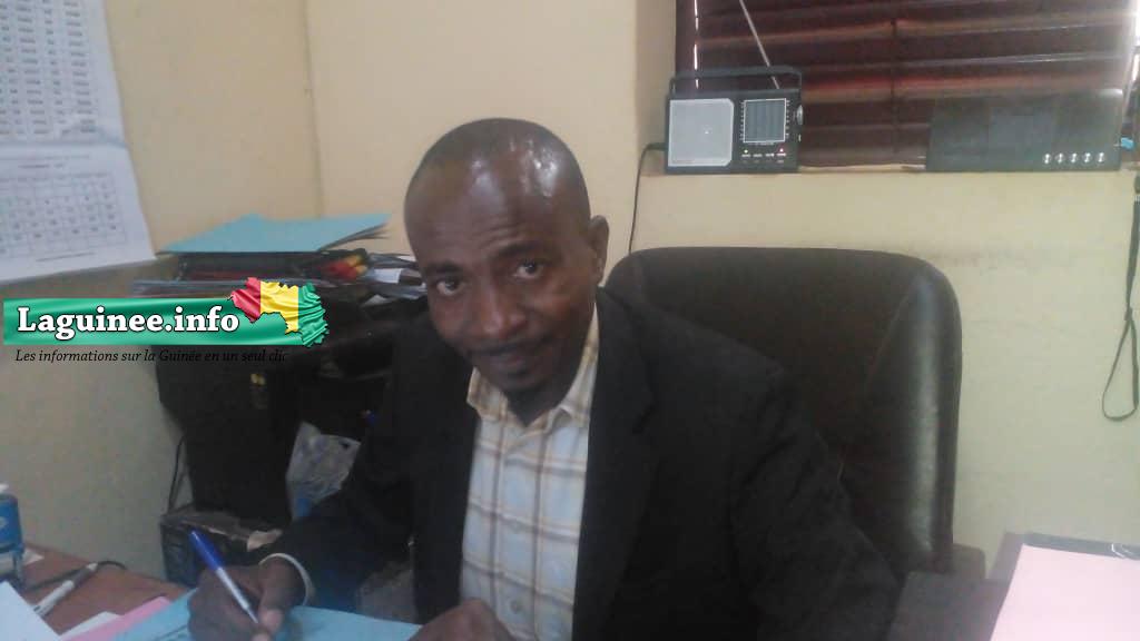 Moussa 1 Keita, chef du service de l'État Civil à la mairie de Faranah