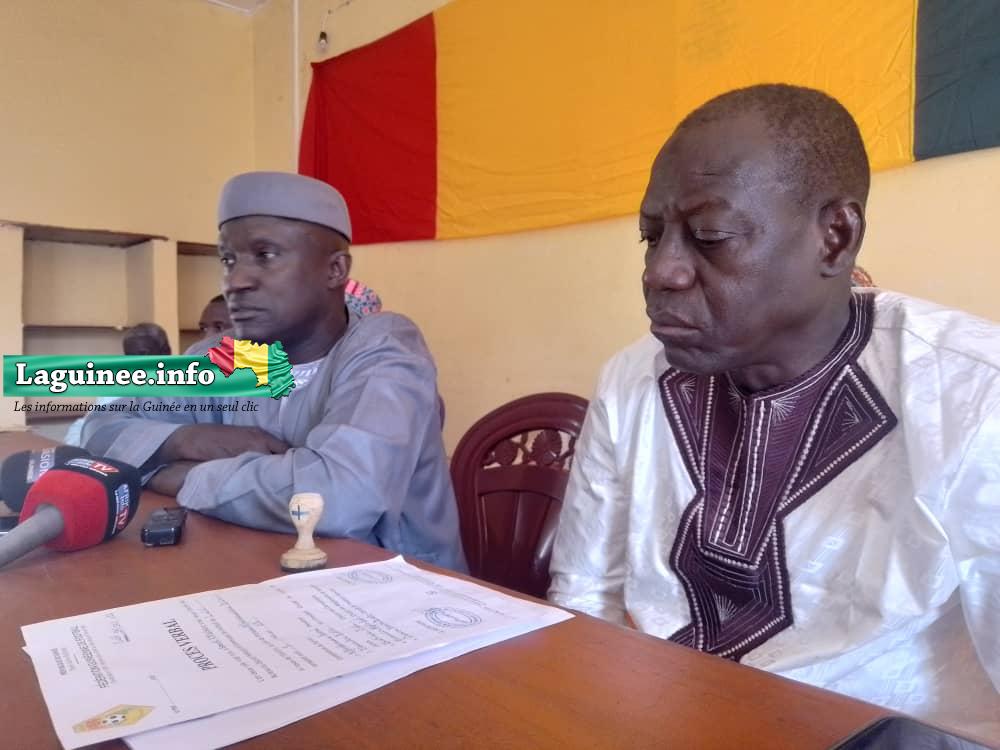 Installation du bureau du district préfectoral de football de Labé