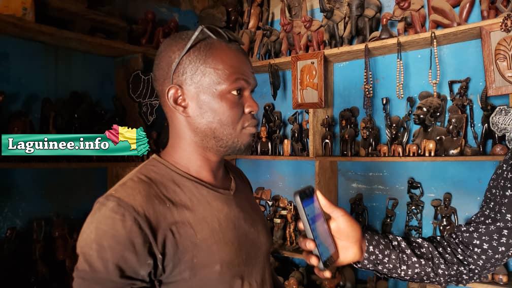 Sékou Soumah, Sculpteur à Kindia