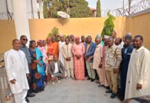 Tougué : une délégation de la CORDDT présidée par Lamine (Parisien) reçue par Abdoul Aziz Diallo