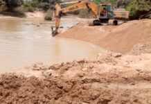 Faranah-Fleuve Niger: Menacé par les Chinois extracteurs de sable, les populations de Laya Sandö tirent la sonnette d’alarme
