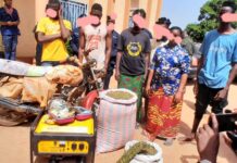 Kankan : 6 personnes dont 2 femmes tombent dans les filets de Forces de sécurité !