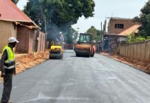 Travaux de Bitumage à Dalaba : Une réalisation concrète de la vision du CNRD