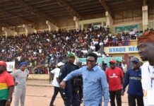Labé : le ministre Alpha Bacar Barry donne le coup d’envoi de la 8e édition des Jeux universitaires de Guinée