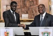 Visite de Diomaye Faye en Côte d’Ivoire : la situation politique de la sous-région et la coopération bilatérale au centre des discussions