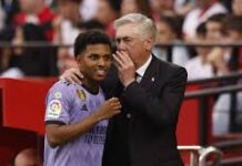Real Madrid : Carlo Ancelotti se prononce sur l’avenir de Rodrygo au Bernabeu