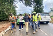 Kindia : Une nouvelle ère de bitumage pour plus de 8 km – Une visite d’inspection inspirante