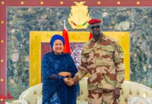 Coopération internationale : le Général Mamadi Doumbouya reçoit en audience la Vice-Secrétaire Générale de l’ONU et Présidente du Groupe des Nations Unies pour le Développement Durable
