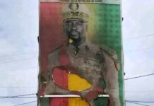Un homme brûle l’effigie du président Doumbouya : deuxième acte de défi à Kankan !