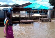 Inondations à Guéckédou : «C’est vraiment un constat amer », Mme Sia Evelyne Koundouno, présidente de la délégation spéciale